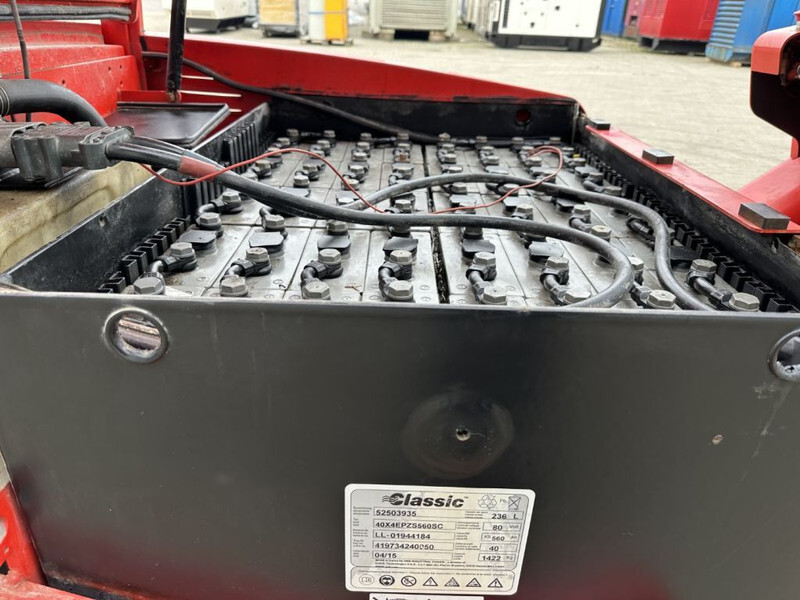 Electric forklift Manitou ME425-80V 2.5 ton Triplex Freelift Sideshift Elektra Heftruck: picture 17