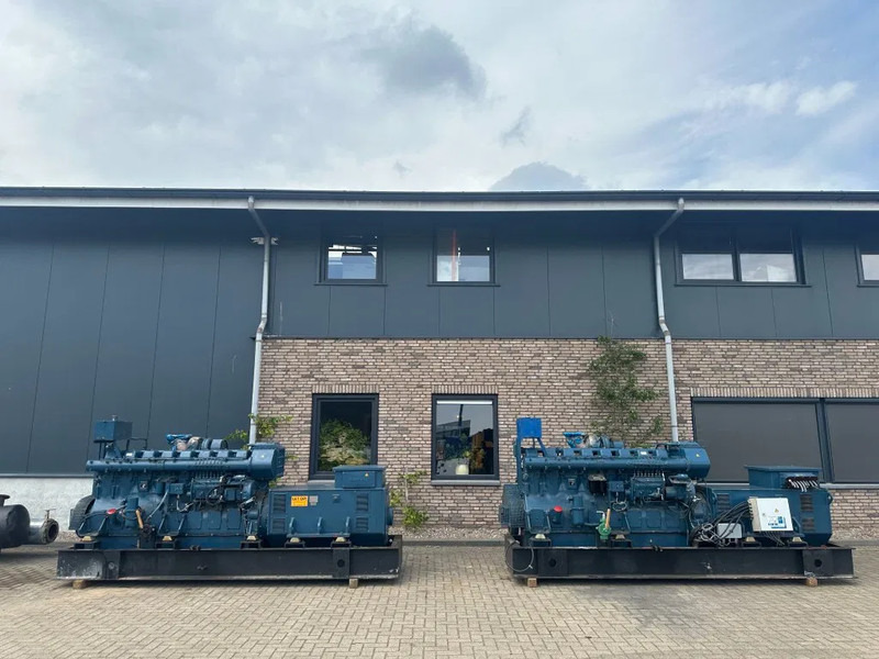 Mitsubishi S8NPTA 510 kVA generatorset as New ! 182 hours ! - Generator set: picture 2 Mitsubishi S8NPTA 510 kVA generatorset as New ! 182 hours ! - Generator set: picture 2