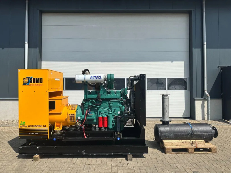 SDMO Volvo TD1010G Leroy Somer 200 kVA noodstroom generatorset as New ! 693 hours - Generator set: picture 1 SDMO Volvo TD1010G Leroy Somer 200 kVA noodstroom generatorset as New ! 693 hours - Generator set: picture 1