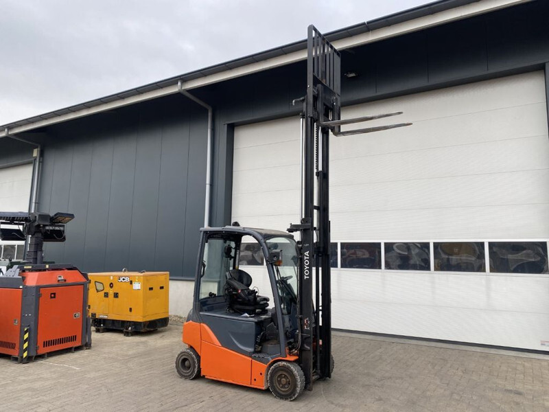 Electric forklift Toyota Traigo 16 Duplex Freelift Sideshift 1.6 ton Elektra Heftruck: picture 9