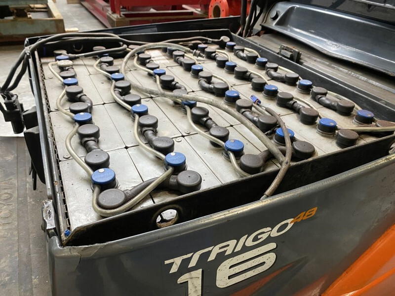 Electric forklift Toyota Traigo 16 Duplex Freelift Sideshift 1.6 ton Elektra Heftruck: picture 12