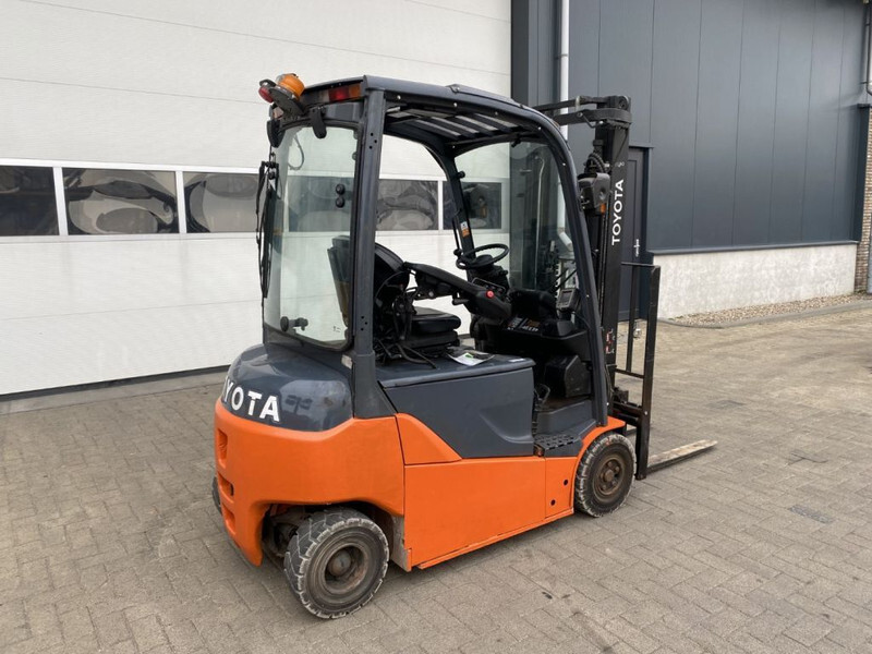 Electric forklift Toyota Traigo 16 Duplex Freelift Sideshift 1.6 ton Elektra Heftruck: picture 16