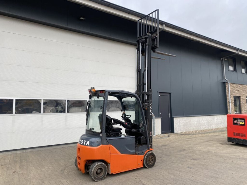 Electric forklift Toyota Traigo 16 Duplex Freelift Sideshift 1.6 ton Elektra Heftruck: picture 11