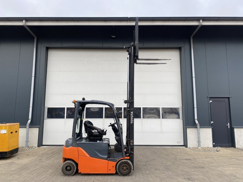 Electric forklift Toyota Traigo 16 Duplex Freelift Sideshift 1.6 ton Elektra Heftruck: picture 13