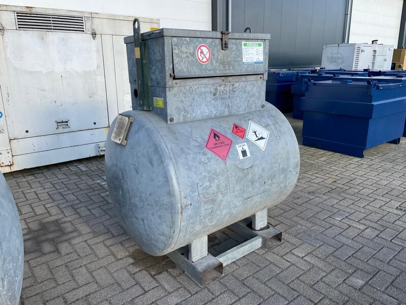 Storage tank dieseltank Rietberg 1000 liter Dieseltank Gegalvaniseerd IBC met keuring !: picture 12