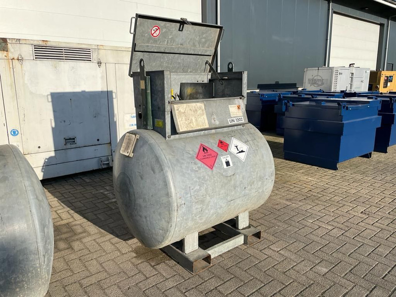 Storage tank dieseltank Rietberg 1000 liter Dieseltank Gegalvaniseerd IBC met keuring !: picture 17