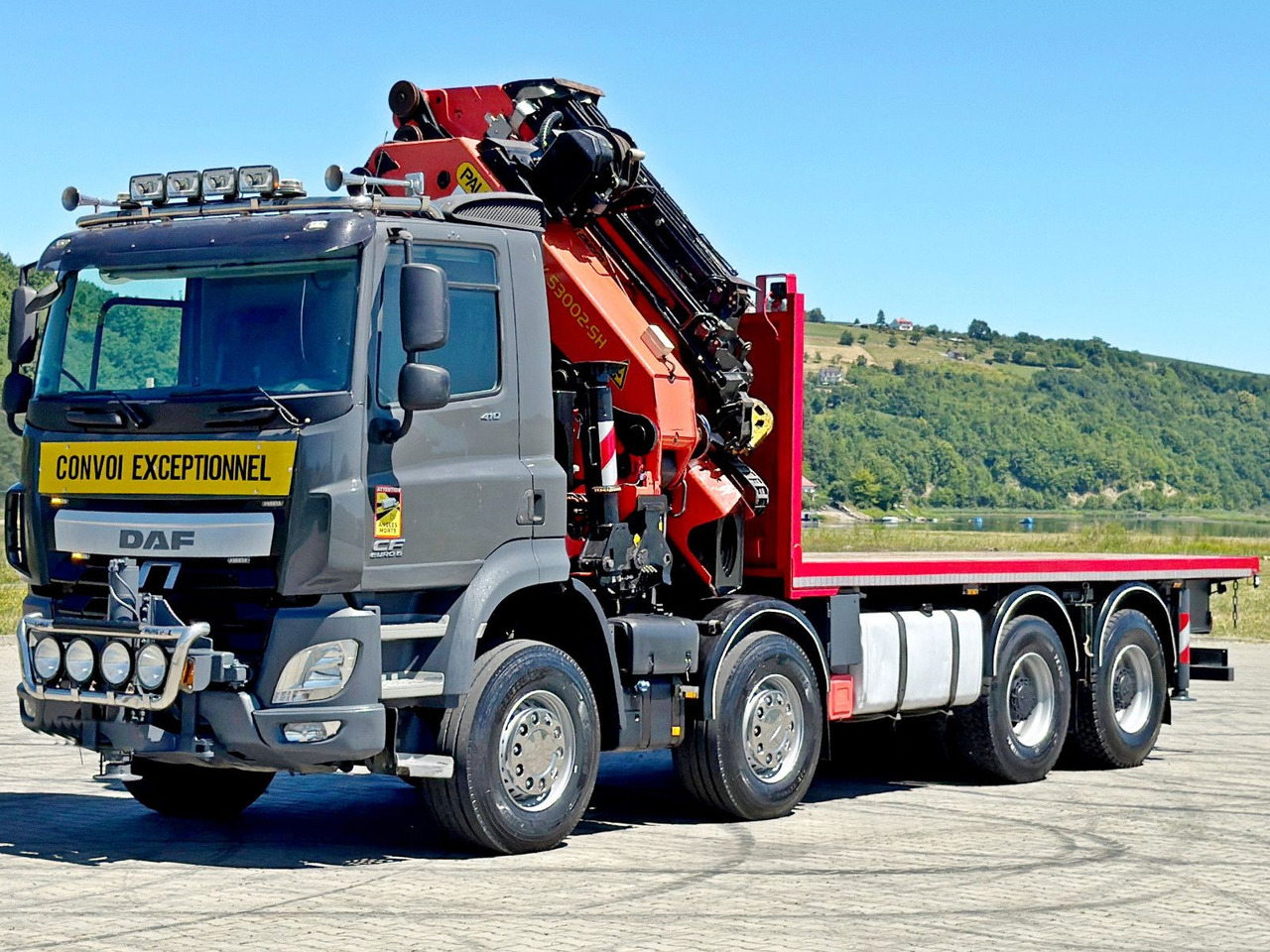 DAF CF 410 * PK 53002 - SH E/JIB PJ 125 E + FUNK*8x4 - Crane truck: picture 4 DAF CF 410 * PK 53002 - SH E/JIB PJ 125 E + FUNK*8x4 - Crane truck: picture 4