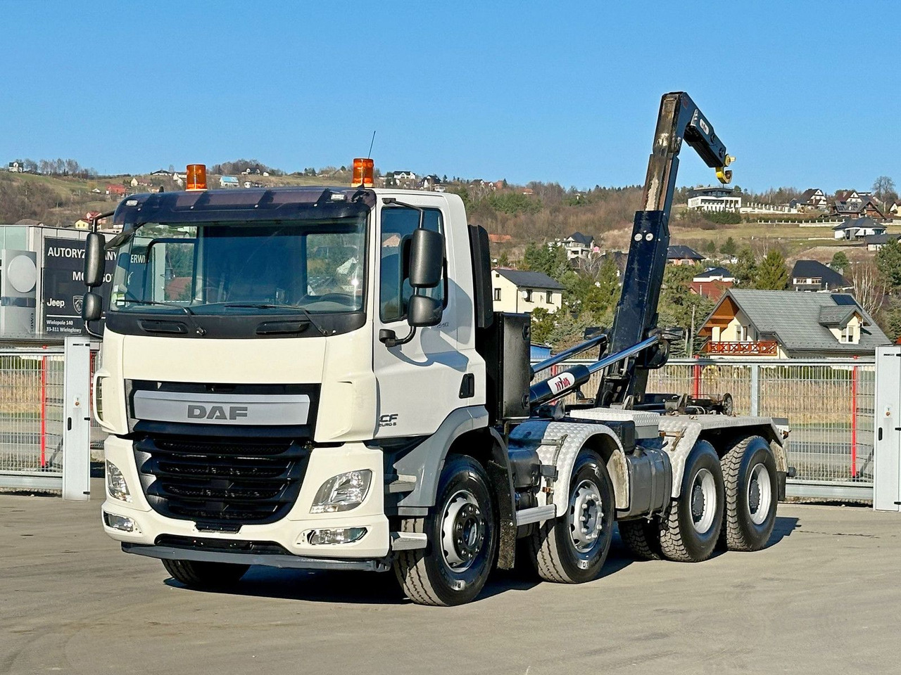 DAF CF 440 * HAKOWIEC * 8x4 * STAN BDB - Hook lift truck, Crane truck: picture 2 DAF CF 440 * HAKOWIEC * 8x4 * STAN BDB - Hook lift truck, Crane truck: picture 2