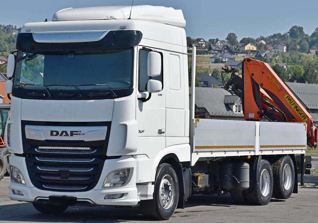 DAF XF 530 Pritsche 6,30 m + PK 15500 * TOPZUSTAND - Crane truck: picture 4 DAF XF 530 Pritsche 6,30 m + PK 15500 * TOPZUSTAND - Crane truck: picture 4
