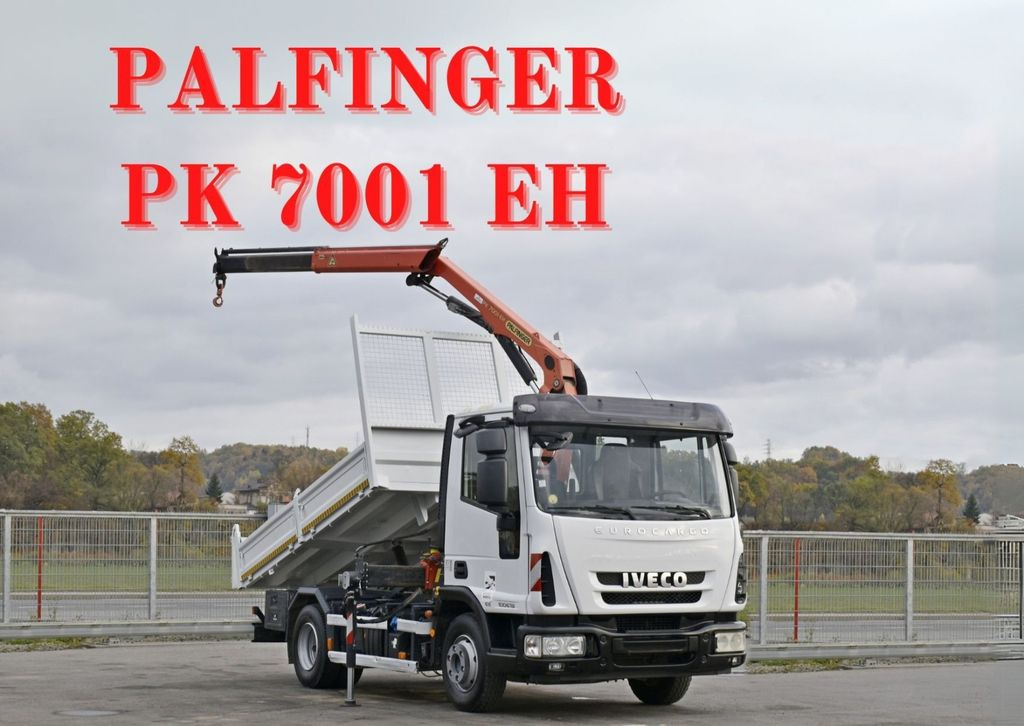 Iveco EUROCARGO 100E19 +PK 7001 H + FUNK * TOPZUSTAND - Tipper van: picture 1 Iveco EUROCARGO 100E19 +PK 7001 H + FUNK * TOPZUSTAND - Tipper van: picture 1
