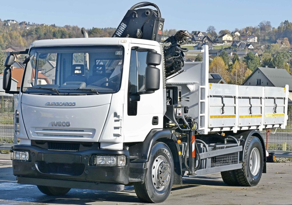 Iveco Eurocargo 180E28 *HIAB 122 B-2 DUO* TOPZUSTAND - Tipper, Crane truck: picture 4 Iveco Eurocargo 180E28 *HIAB 122 B-2 DUO* TOPZUSTAND - Tipper, Crane truck: picture 4