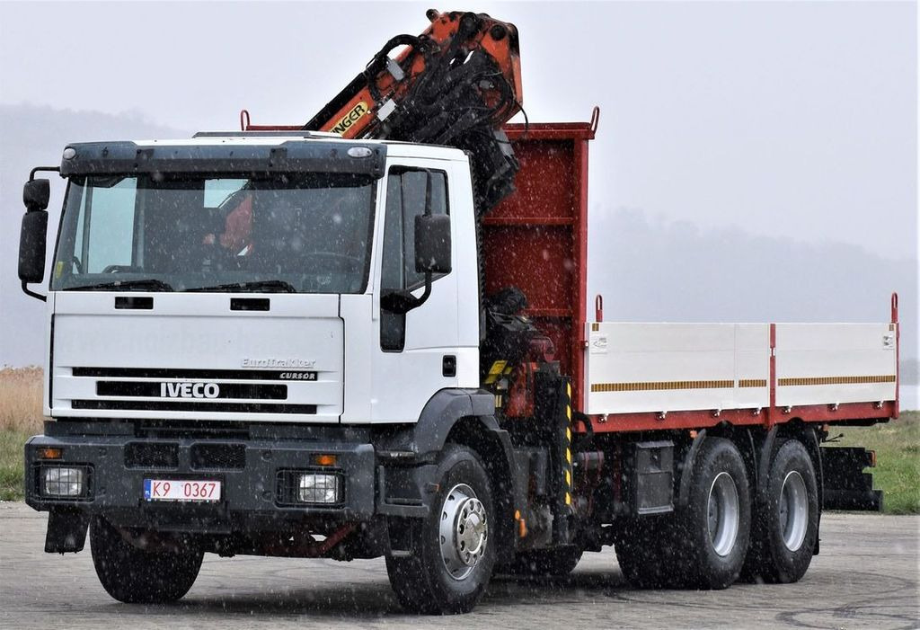 Iveco Eurotrakker 280E35* KRAN +JIB PJ057A/ FUNK*6x4 - Crane truck, Dropside/ Flatbed truck: picture 4 Iveco Eurotrakker 280E35* KRAN +JIB PJ057A/ FUNK*6x4 - Crane truck, Dropside/ Flatbed truck: picture 4