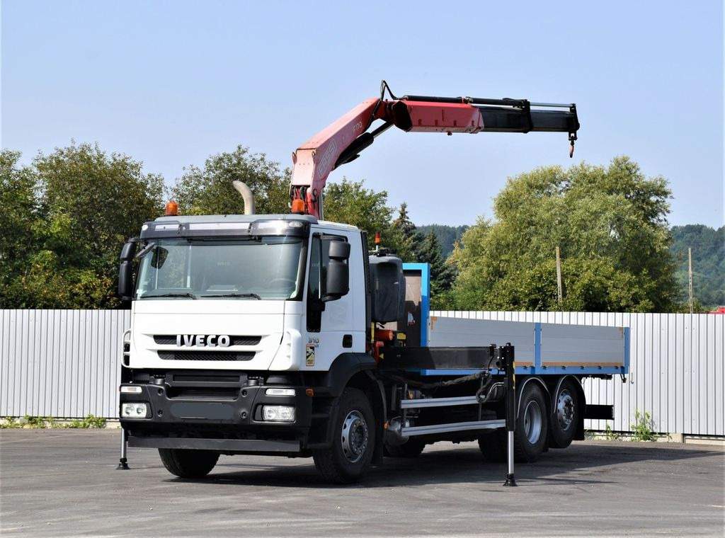 Iveco Stralis 310 PRITSCHE 7,05m +KRAN +FUNK Iveco Stralis 310 PRITSCHE 7,05m +KRAN +FUNK - Crane truck: picture 2 Iveco Stralis 310 PRITSCHE 7,05m +KRAN +FUNK Iveco Stralis 310 PRITSCHE 7,05m +KRAN +FUNK - Crane truck: picture 2