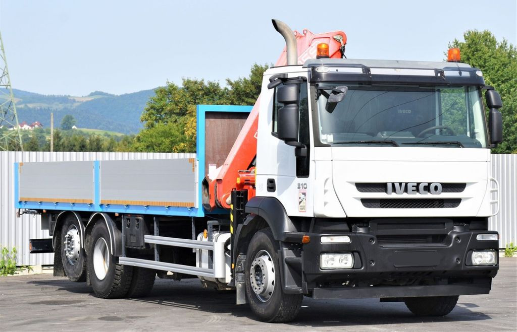 Iveco Stralis 310 PRITSCHE 7,05m +KRAN +FUNK - Crane truck: picture 3 Iveco Stralis 310 PRITSCHE 7,05m +KRAN +FUNK - Crane truck: picture 3