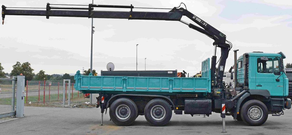 MAN 27-314 * HIAB 220 C - 3 + FUNK * 6x4 - Tipper, Crane truck: picture 5 MAN 27-314 * HIAB 220 C - 3 + FUNK * 6x4 - Tipper, Crane truck: picture 5
