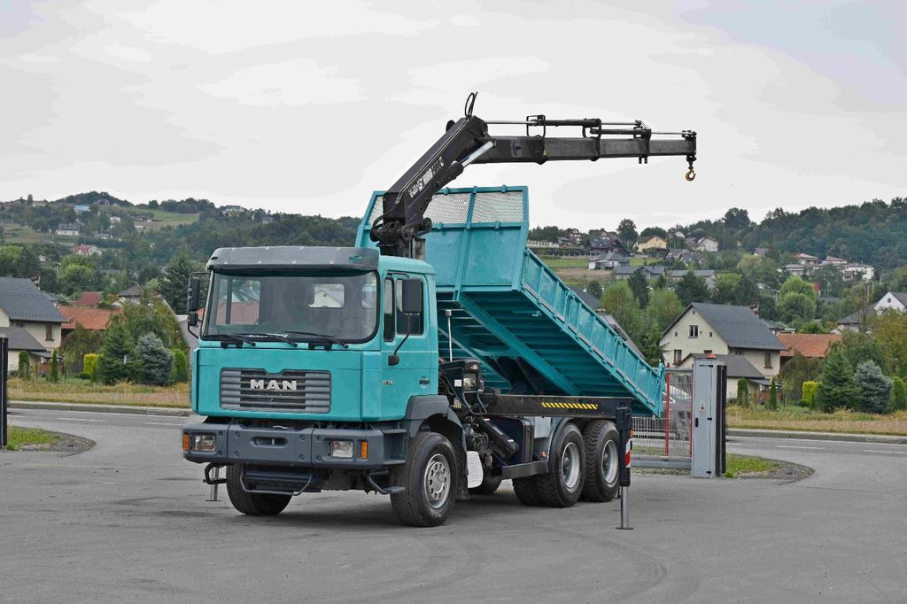 MAN 27-314 * HIAB 220 C - 3 + FUNK * 6x4 - Crane truck, Tipper: picture 2 MAN 27-314 * HIAB 220 C - 3 + FUNK * 6x4 - Crane truck, Tipper: picture 2