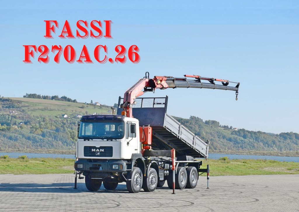MAN 41.460 * KRAN * 8x8 ! TOPZUSTAND MAN 41.460 * KRAN * 8x8 ! TOPZUSTAND - Crane truck, Tipper: picture 1 MAN 41.460 * KRAN * 8x8 ! TOPZUSTAND MAN 41.460 * KRAN * 8x8 ! TOPZUSTAND - Crane truck, Tipper: picture 1