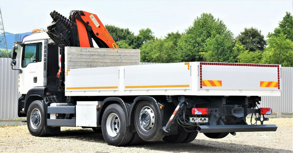 Crane truck MAN TGA 26.430 Pritsche 5,50m + KRAN + FUNK/6-4H2: picture 6