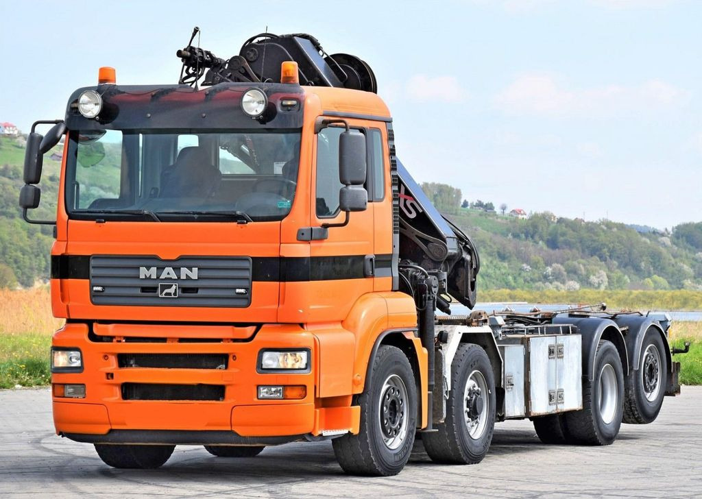 MAN TGA 35.480 Abrollkipper* KRAN/FUNK - Hook lift truck, Crane truck: picture 4 MAN TGA 35.480 Abrollkipper* KRAN/FUNK - Hook lift truck, Crane truck: picture 4