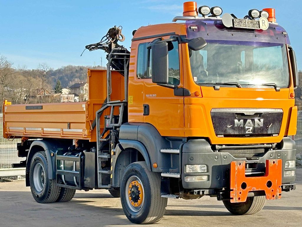 MAN TGS 18.360 * HIAB 099 E-3 HIDUO + FUNK *4x4 - Crane truck, Tipper: picture 4 MAN TGS 18.360 * HIAB 099 E-3 HIDUO + FUNK *4x4 - Crane truck, Tipper: picture 4
