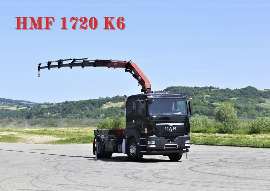 MAN TGS 18.400 Sattelzugmaschine + KRAN /FUNK - Crane truck, Tractor unit: picture 1 MAN TGS 18.400 Sattelzugmaschine + KRAN /FUNK - Crane truck, Tractor unit: picture 1