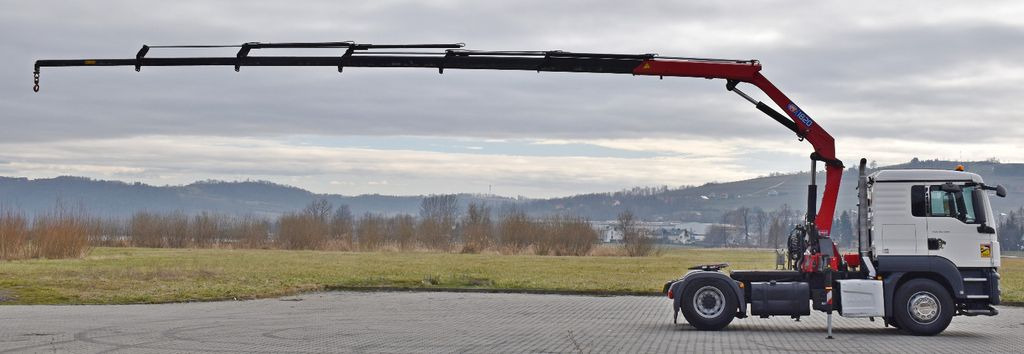 MAN TGS 18.500 Sattelzugmaschine + KRAN /FUNK MAN TGS 18.500 Sattelzugmaschine + KRAN /FUNK - Crane truck: picture 5 MAN TGS 18.500 Sattelzugmaschine + KRAN /FUNK MAN TGS 18.500 Sattelzugmaschine + KRAN /FUNK - Crane truck: picture 5