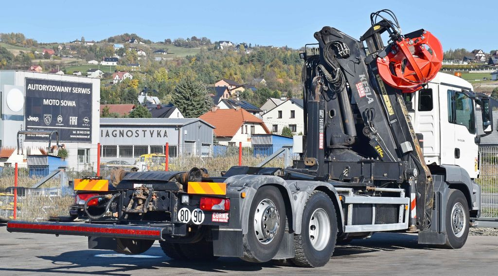 Hook lift truck, Crane truck MAN TGS 26.360 Abrollkipper* KESLA 2114 Z * TOP MAN TGS 26.360 Abrollkipper* KESLA 2114 Z * TOP: picture 6 Hook lift truck, Crane truck MAN TGS 26.360 Abrollkipper* KESLA 2114 Z * TOP MAN TGS 26.360 Abrollkipper* KESLA 2114 Z * TOP: picture 6