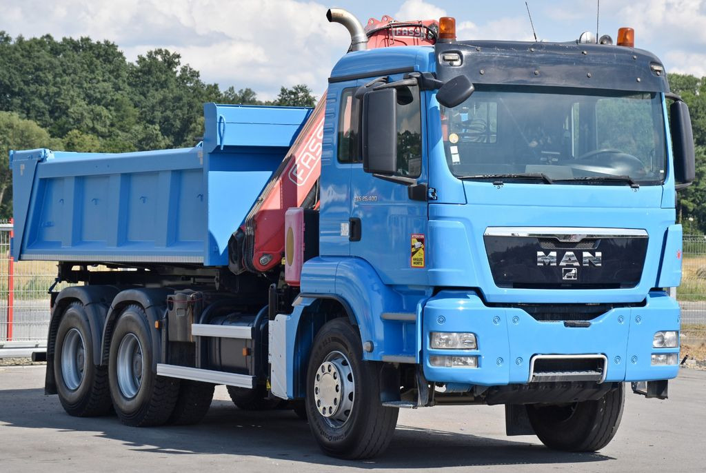 MAN TGS 26.400 Kipper 4,60m*PK F130A.22 + FUNK/6x4 - Crane truck, Tipper: picture 4 MAN TGS 26.400 Kipper 4,60m*PK F130A.22 + FUNK/6x4 - Crane truck, Tipper: picture 4
