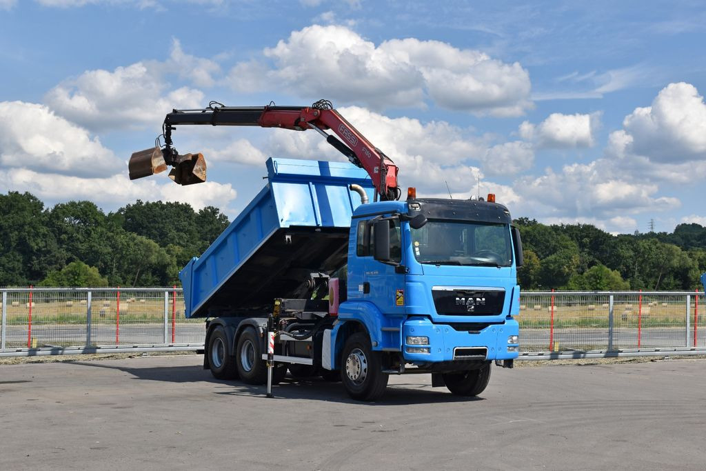 MAN TGS 26.400 Kipper 4,60m*PK F130A.22 + FUNK/6x4 - Tipper, Crane truck: picture 2 MAN TGS 26.400 Kipper 4,60m*PK F130A.22 + FUNK/6x4 - Tipper, Crane truck: picture 2