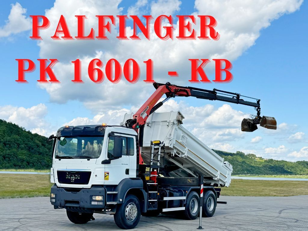 MAN TGS 33.360 * PK 16001 - KB + FUNK * 6x4 - Crane truck: picture 1 MAN TGS 33.360 * PK 16001 - KB + FUNK * 6x4 - Crane truck: picture 1
