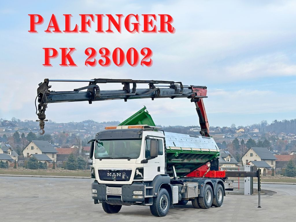 MAN TGS 33.480*KIPPER 5,70m * PK 23002 + FUNK * 6x4 - Tipper, Crane truck: picture 1 MAN TGS 33.480*KIPPER 5,70m * PK 23002 + FUNK * 6x4 - Tipper, Crane truck: picture 1