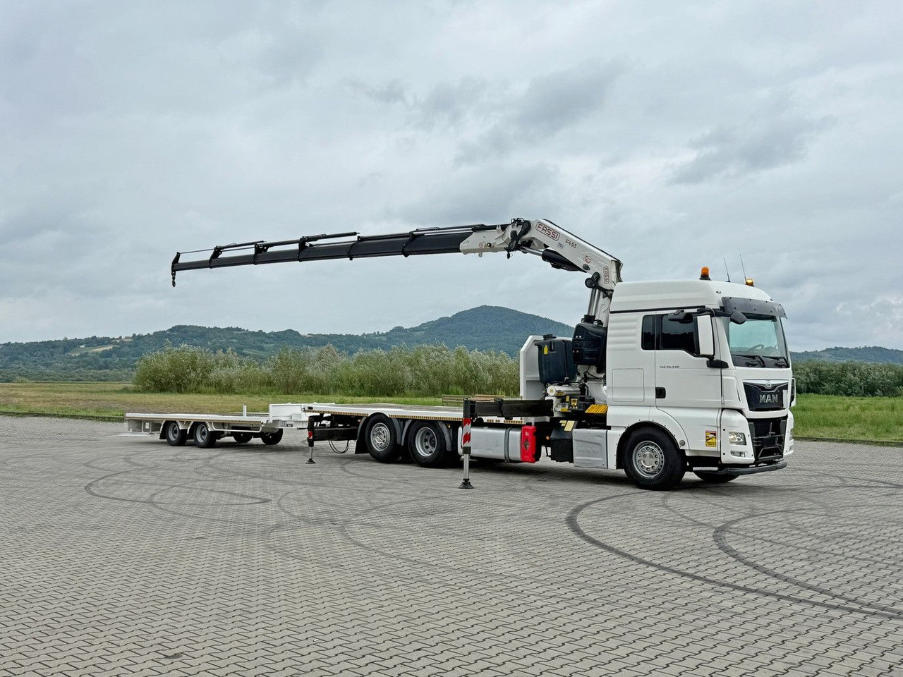 MAN TGX 26.440 * FASSI F455A.2.26E + FUNK + Anhänger - Crane truck: picture 2 MAN TGX 26.440 * FASSI F455A.2.26E + FUNK + Anhänger - Crane truck: picture 2