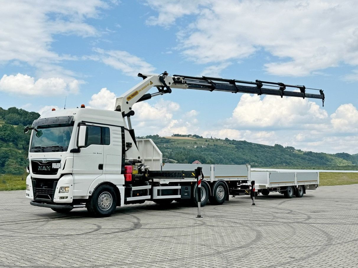 MAN TGX 26.440 * PK 41002-EH E + FUNK + Anhänger*TOP - Crane truck: picture 2 MAN TGX 26.440 * PK 41002-EH E + FUNK + Anhänger*TOP - Crane truck: picture 2