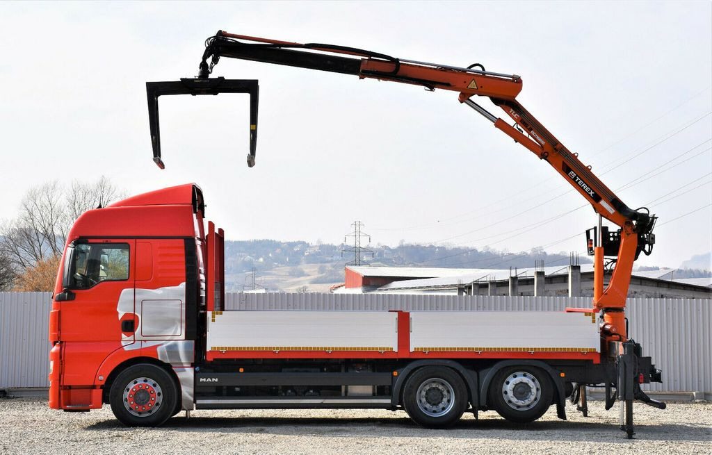 MAN TGX 26.440 Pritsche 6,60 m*TEREX 135.2-A11 - Crane truck: picture 5 MAN TGX 26.440 Pritsche 6,60 m*TEREX 135.2-A11 - Crane truck: picture 5