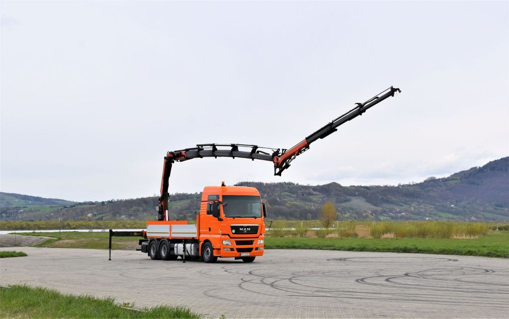 MAN TGX 28.540 * PK29002 + JIB PJ060/FUNK! - Crane truck, Dropside/ Flatbed truck: picture 2 MAN TGX 28.540 * PK29002 + JIB PJ060/FUNK! - Crane truck, Dropside/ Flatbed truck: picture 2
