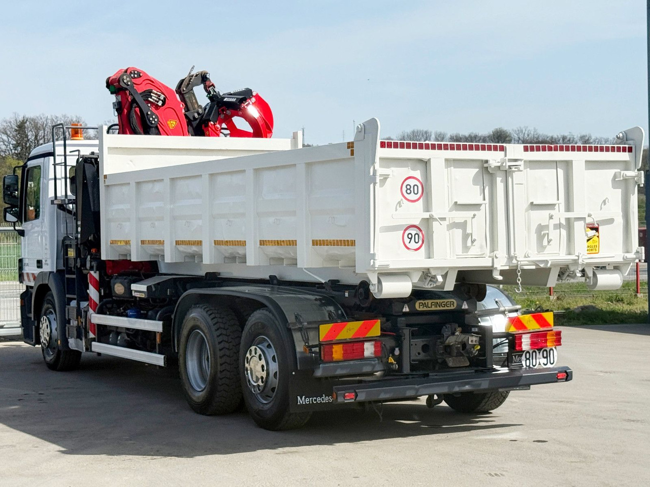 Hook lift truck Mercedes-Benz ACTROS 2536 * Abrollkipper  + EPSILON Q150Z82: picture 9