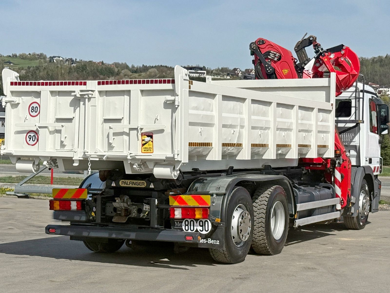 Hook lift truck Mercedes-Benz ACTROS 2536 * Abrollkipper  + EPSILON Q150Z82: picture 8