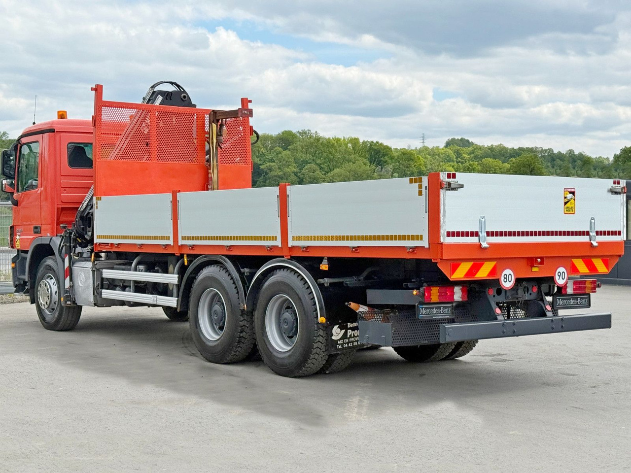 Crane truck Mercedes-Benz ACTROS 2636*HIAB 122 BS-2 HIDUO + FUNK/6x4 * TOP: picture 6