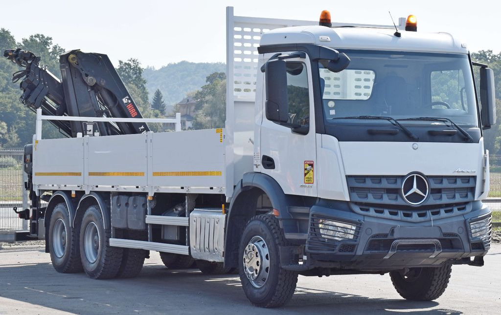 Mercedes-Benz ACTROS 2636 *HIAB X-HIDUO 188 ES-4/FUNK + * 6x4 - Crane truck, Dropside/ Flatbed truck: picture 4 Mercedes-Benz ACTROS 2636 *HIAB X-HIDUO 188 ES-4/FUNK + * 6x4 - Crane truck, Dropside/ Flatbed truck: picture 4