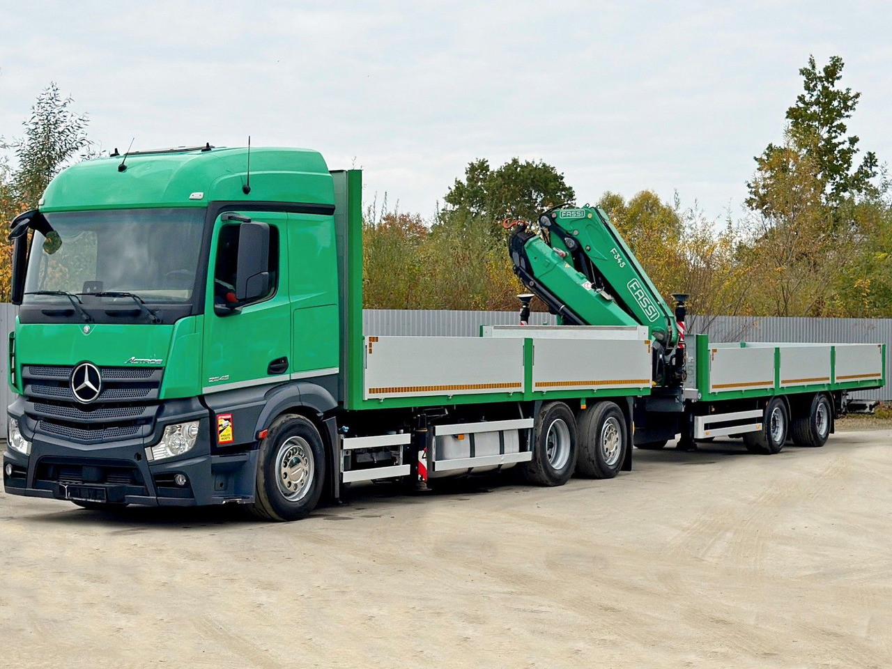 Mercedes-Benz ACTROS 2645* FASSI F345 RA 2.4/FUNK+Anhänger - Crane truck: picture 3 Mercedes-Benz ACTROS 2645* FASSI F345 RA 2.4/FUNK+Anhänger - Crane truck: picture 3
