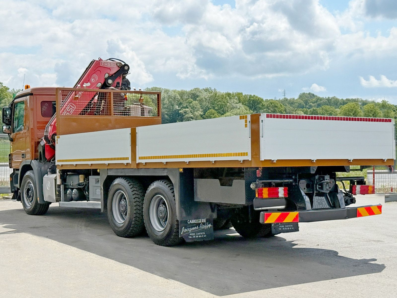 Crane truck Mercedes-Benz ACTROS 3336 * FASSI F290A.22 + FUNK / 6x4 * TOP: picture 7