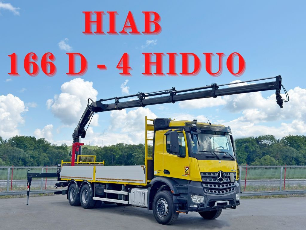 Mercedes-Benz AROCS 2636 *HIAB 166 D-4 HIDUO + FUNK* 6x4 - Crane truck: picture 1 Mercedes-Benz AROCS 2636 *HIAB 166 D-4 HIDUO + FUNK* 6x4 - Crane truck: picture 1