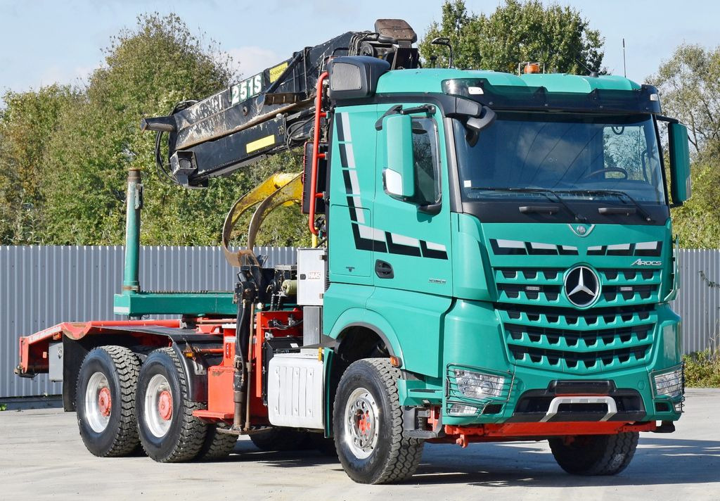 Mercedes-Benz AROCS 3363 *HOLZTRANSPORTER * LOGLIFT 251S /6x4 - Timber truck, Crane truck: picture 4 Mercedes-Benz AROCS 3363 *HOLZTRANSPORTER * LOGLIFT 251S /6x4 - Timber truck, Crane truck: picture 4