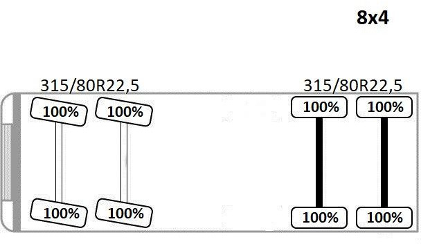 Lease a  Mercedes-Benz AROCS 4142* KIPPER / 8x4 * TOPZUSTAND Mercedes-Benz AROCS 4142* KIPPER / 8x4 * TOPZUSTAND: picture 8