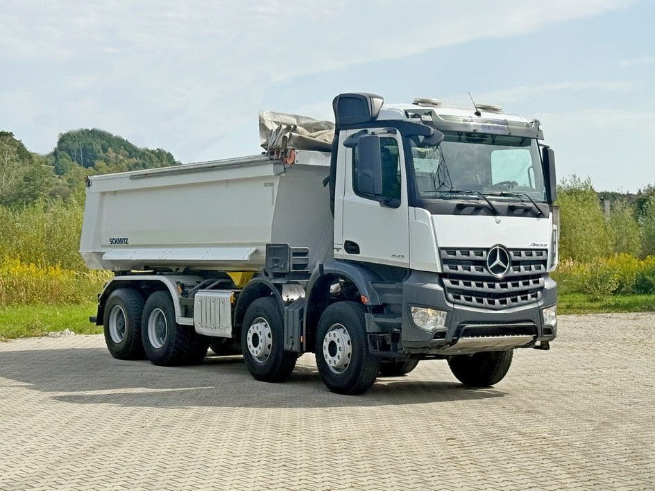 Mercedes-Benz AROCS 4142* KIPPER / 8x4 * TOPZUSTAND - Tipper: picture 1 Mercedes-Benz AROCS 4142* KIPPER / 8x4 * TOPZUSTAND - Tipper: picture 1