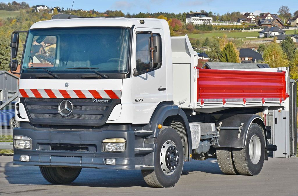 Mercedes-Benz AXOR 1823 * KIPPER 4,45 m * TOPZUSTAND - Tipper, Crane truck: picture 5 Mercedes-Benz AXOR 1823 * KIPPER 4,45 m * TOPZUSTAND - Tipper, Crane truck: picture 5