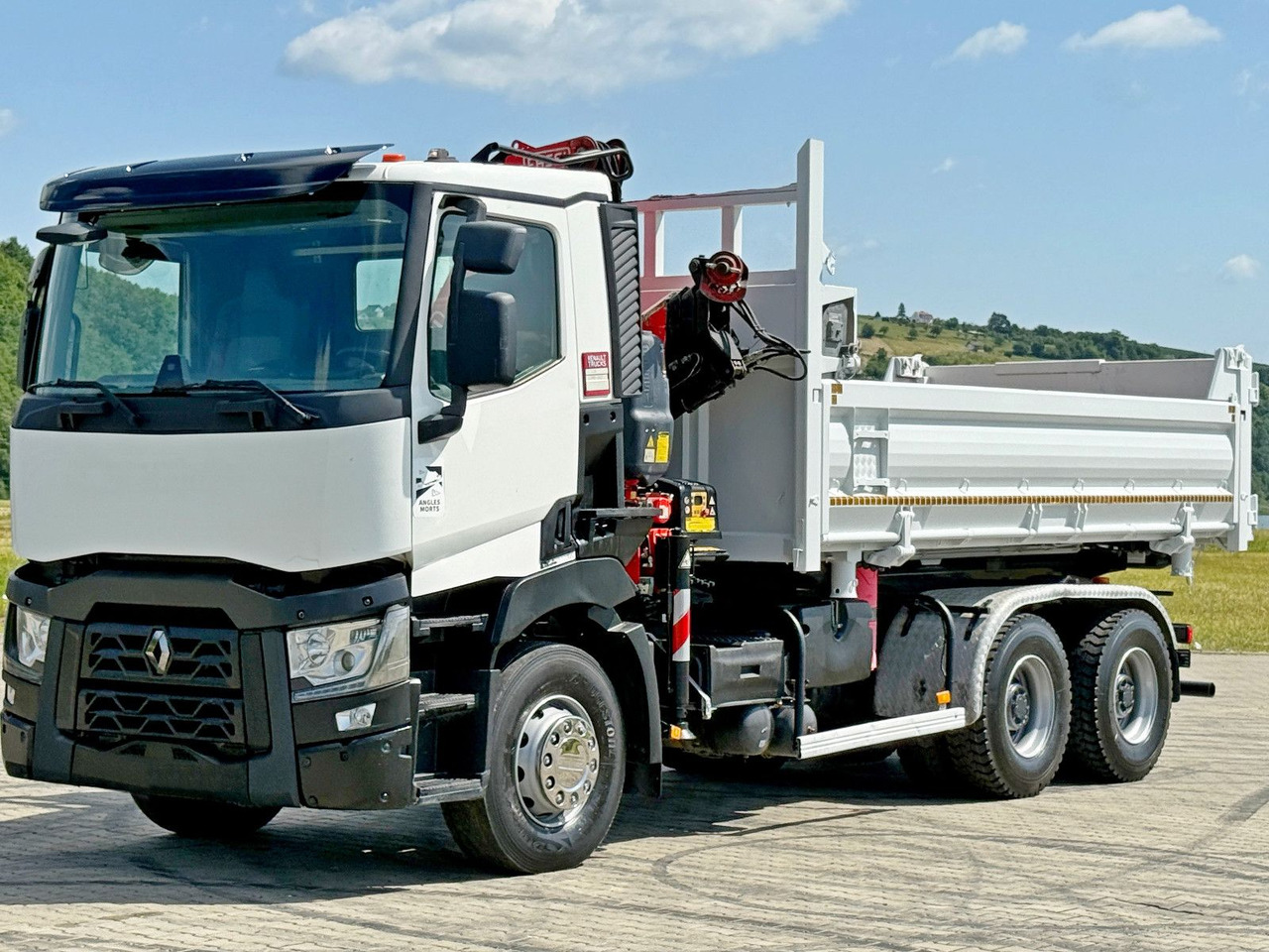 Renault C 430 * FASSI F165A.0.23 + FUNK * 6x4 - Tipper, Crane truck: picture 5 Renault C 430 * FASSI F165A.0.23 + FUNK * 6x4 - Tipper, Crane truck: picture 5