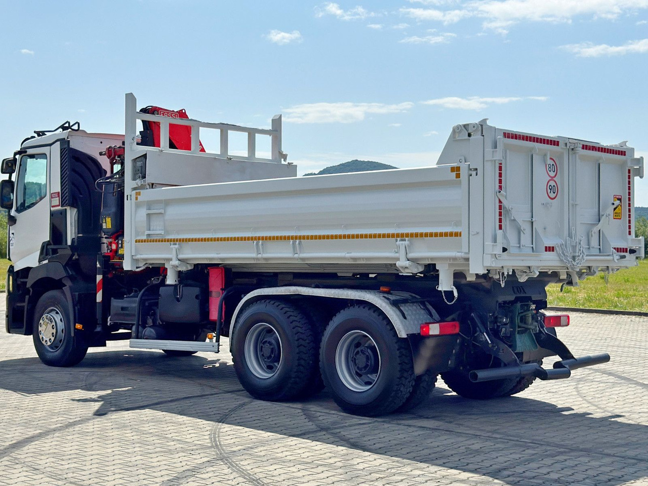 Crane truck Renault C 430 * FASSI F165A.0.23 + FUNK * 6x4: picture 7