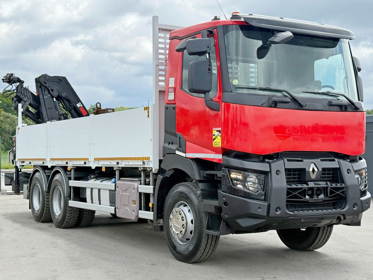 Renault C 430 *HIAB X - HIDUO 188 ES - 4 + FUNK * 6x4 - Crane truck: picture 3 Renault C 430 *HIAB X - HIDUO 188 ES - 4 + FUNK * 6x4 - Crane truck: picture 3