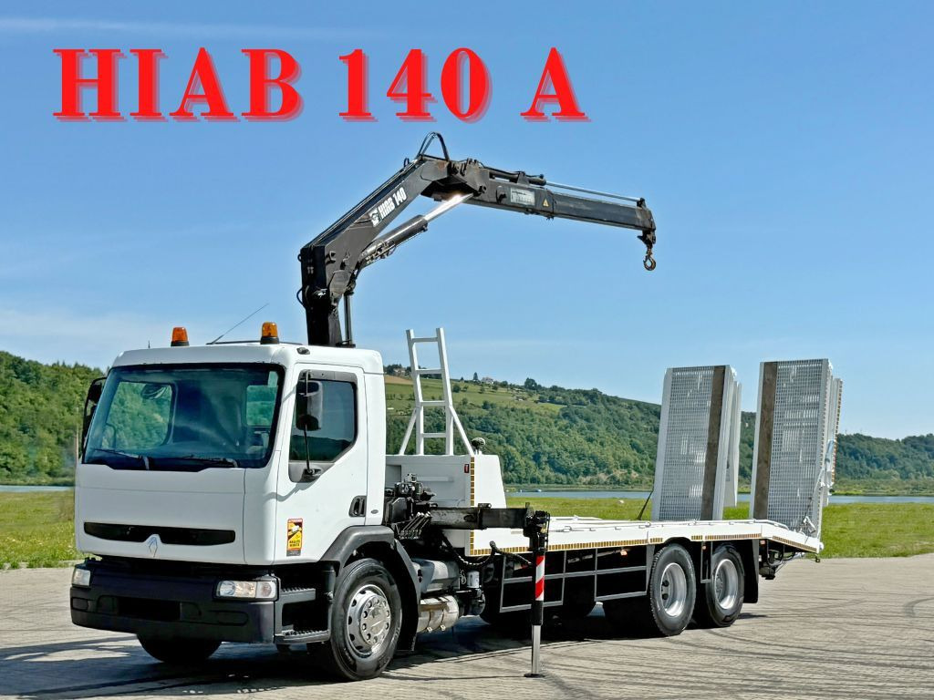 Renault KERAX 320 DCI* ABSCHLEPPWAGEN 7,35m + HIAB 140A - Tow truck: picture 1 Renault KERAX 320 DCI* ABSCHLEPPWAGEN 7,35m + HIAB 140A - Tow truck: picture 1